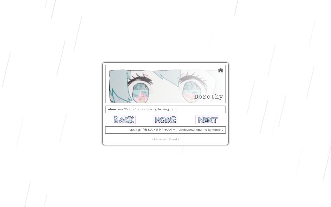 Carrd profile picture for @synopsis